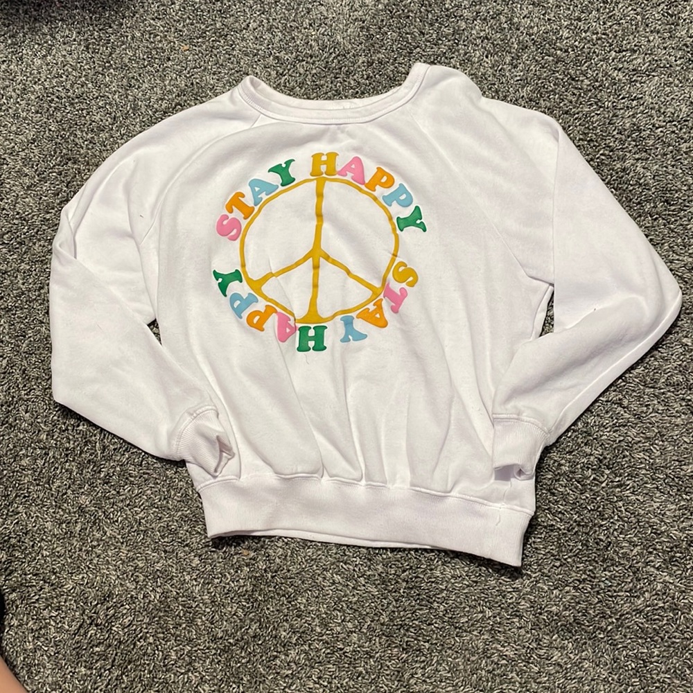 Revolutions 33 stay happy sweatshirt